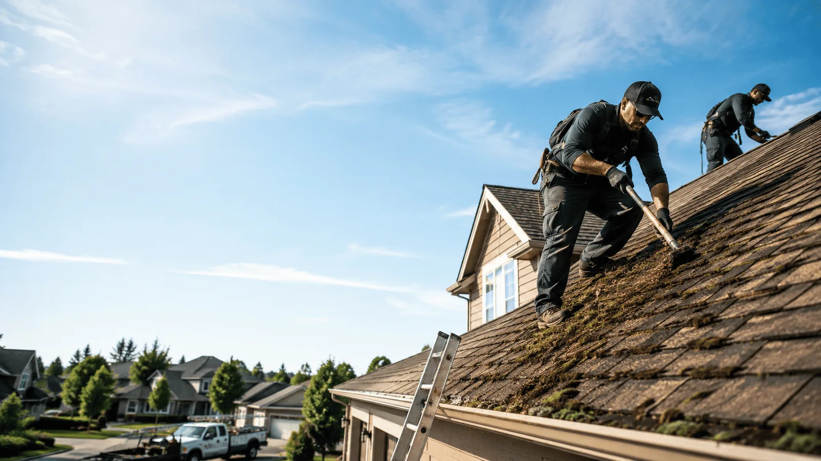Roof Moss Removal in Plummer, MN near me
